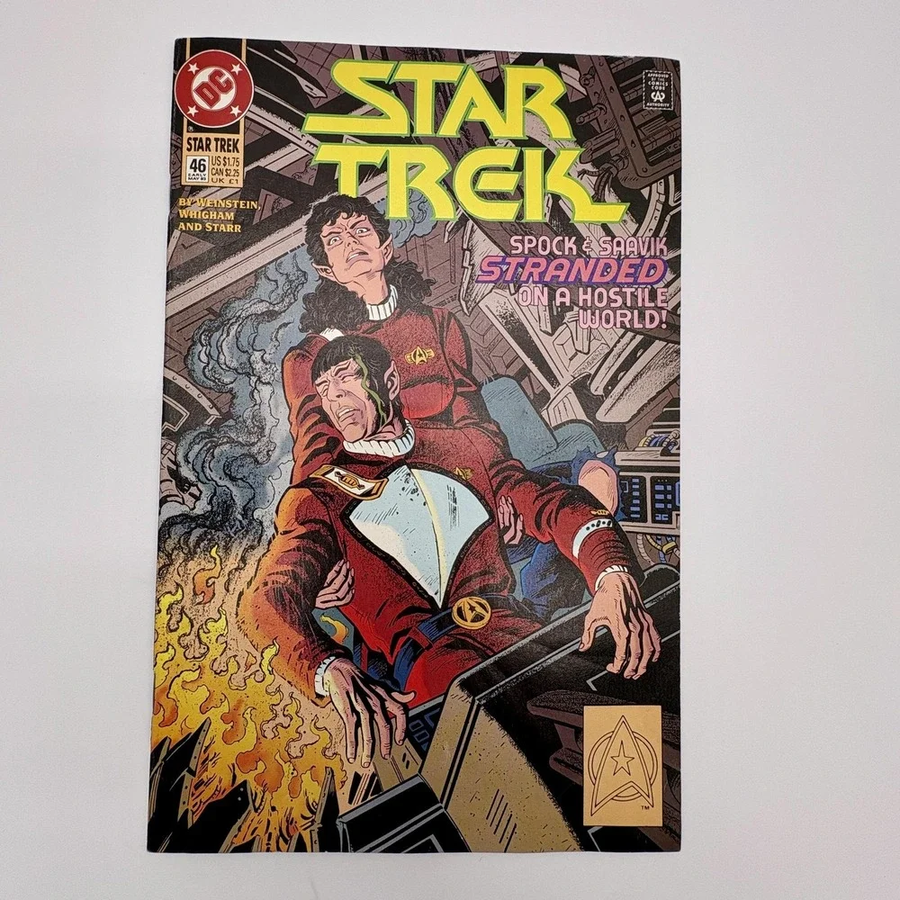 Star Trek DC Comics Lot 3 Issues #46 #47 #49 1993 Series‎ Kirk Spock Set TOS
